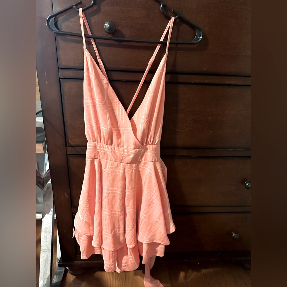 Coral Romper